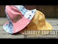 Sewing Tutorial: Liberty Sun Hat for babies! Pattern by Mamma Can Do It