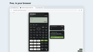 WideMath: a free online scientific calculator, in your browser or a Chrome side panel screenshot 2
