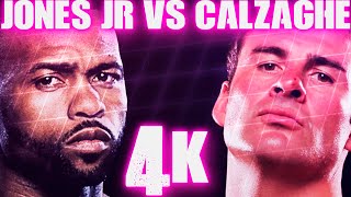 Roy Jones Jr vs Joe Calzaghe (Highlights) 4K