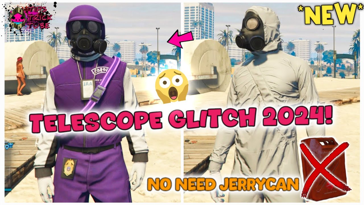 GTA 5 ONLINE NEW Methods Telescope Glitch in 2024! (Telescope Glitch