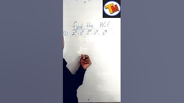 HCF And LCM Short trick/HCF kaise nikala jata hai/HCF tricks#shorts/#short/#lcm/#tricky math by atul