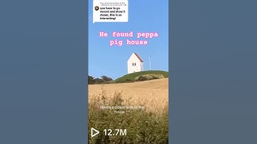 Peppa pig house irl😱🐷🐽