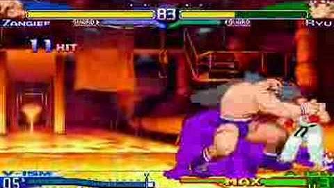 SFA3 V-Zangief V-ism Combos
