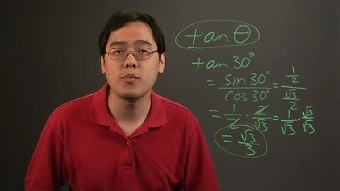 How to Convert Angles to Tangent Values : Angles & Other Math Tips