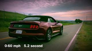 2017 Ford Mustang GT burnout