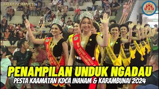 UNDUK NGADAU AKHIR PENAMPILAN 15 FINALIST | PESTA KAAMATAN INANAM & KARAMBUNAI 2024 #travel #sabah