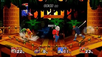 Project M 3.6 on Dolphin Ishiiruka, with Smash 4 Shaders/ Smash 3 Texture Pack #2