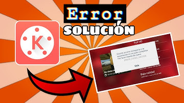 CÓMO SOLUCIONAR ERROR AL EXPORTAR VÍDEO EN KINEMASTER 2021 [Diamond troll]