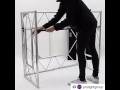 Equinox truss booth system foldable mobile dj stand