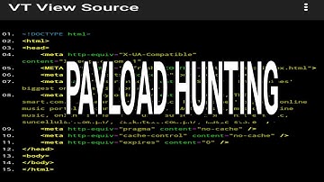 HUNT PAYLOAD IN ANY NETWORK FOR INJECTOR