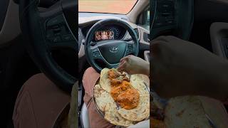 Parota and butter chicken bliss with coke 🍗✨  #shorts #food #asmr