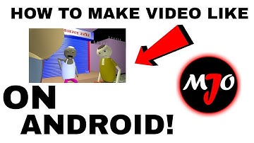How to make videos like  MAKE JOKE OF [MJO] on Android Phone | MJO FANS MUST WATCH 🔥