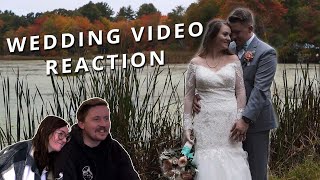 Couple reacts to their Wedding Video screenshot 1