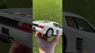 😎 Miami Vice Ferrari Testarossa - 1:18 Scale Diecast Model KK Scale