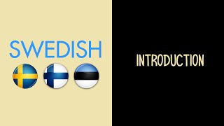 Introduction to the Swedish Language