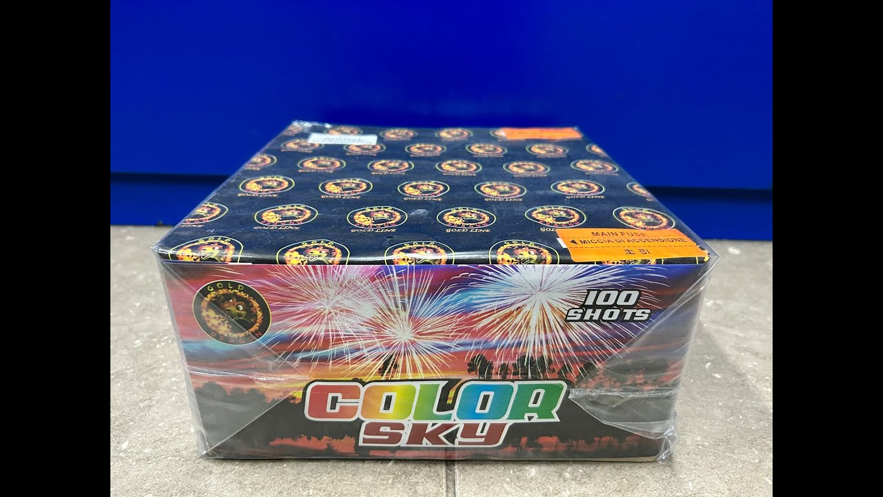 COLOR SKY 100 colpi - Pirotecnica PIROLANDIA 