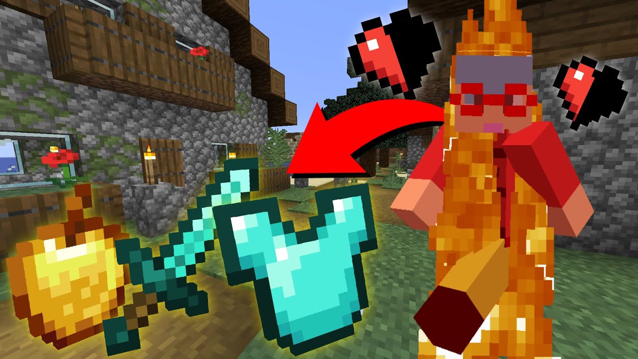 マイクラ ダメージを受けるとアイテムが手に入る世界でサバイバルpvpしたらヤバすぎた Youtube マイクラ ダメージを受けるとアイテムが手に入る世界でサバイバルpvpしたらヤバすぎた Youtube