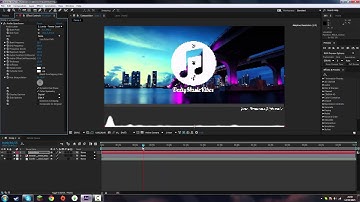 How to make an audio visualiser (Adobe after effects)