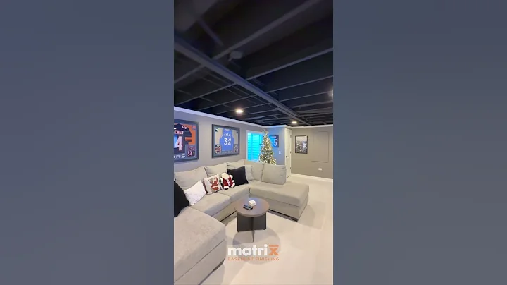 Man Cave Ideas For Your Basement  #finishedbasement #shorts #mancave