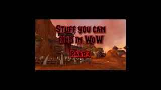 Stuff You Can Find In WoW part 3! CSI Miami!