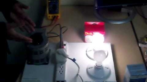 Variable Voltage Regulator Demonstration
