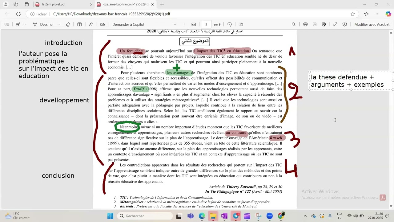 bac 2025 : ارواحو نحلو مع بعض موضوع بكالوريا 2020 وتعلمو حيل وطرق الاجابة واقوي مراجعة للاختبار