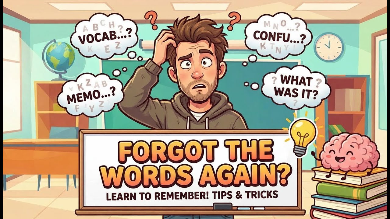 How to Stop Forgetting Words | Easy A1 Tips for Remembering Words and Phrases | Beginner English