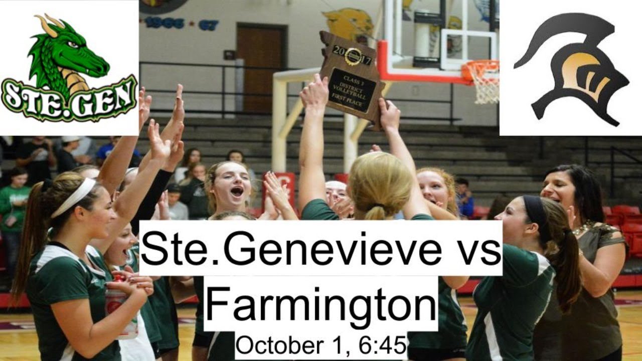 Ste. Gen Dragons vs. Farmington Volleyball