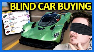 Forza Horizon 5 : Buying Used Cars Blindfolded Challenge!!