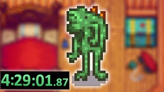 The Hardest Stardew Valley Speedrun I've Ever Done...