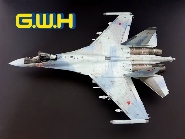 Su-35S Flanker E 1/72 Scale Model Aircraft from GWH - YouTube