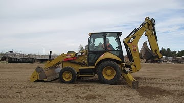 CAT Backhoe Start up Procedures by Gabriel Barraza