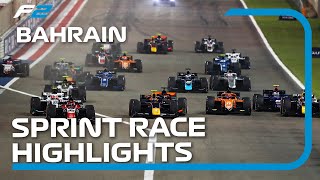 Formula 2 Sprint Race Highlights | 2022 Bahrain Grand Prix