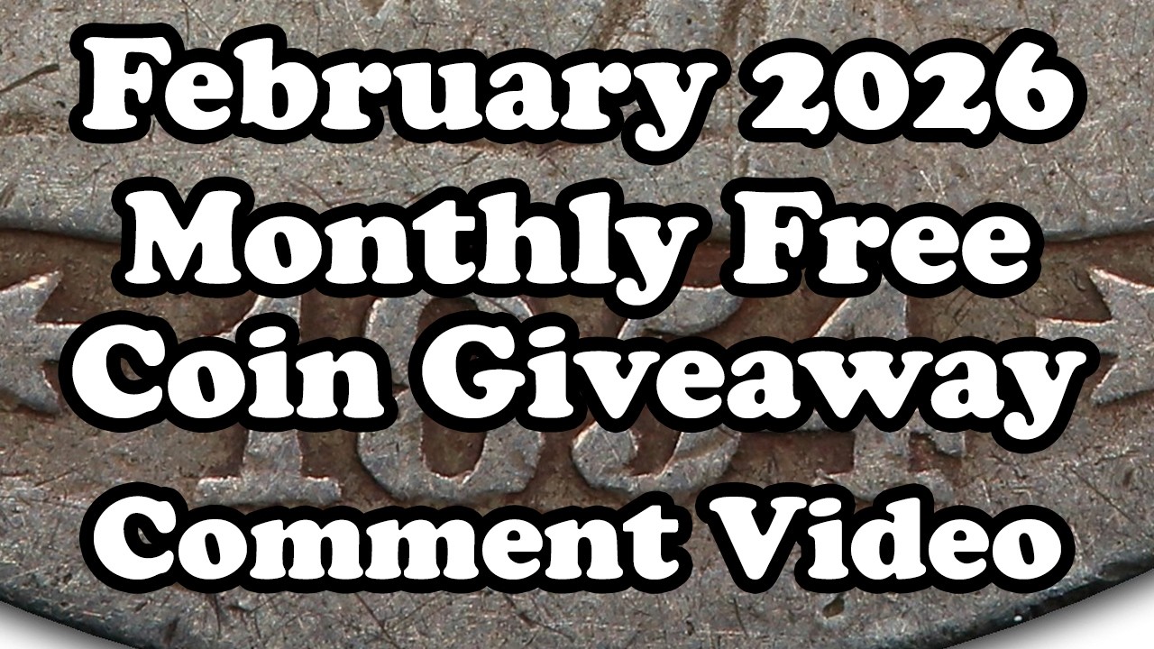 Видео с ежемесячной бесплатной раздачей монет в феврале 2026 года - Майкл Киттл, Rare Coins.