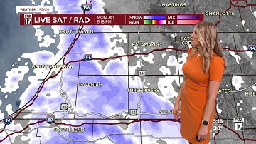 Monday PM Forecast: Heavy lake effect snow