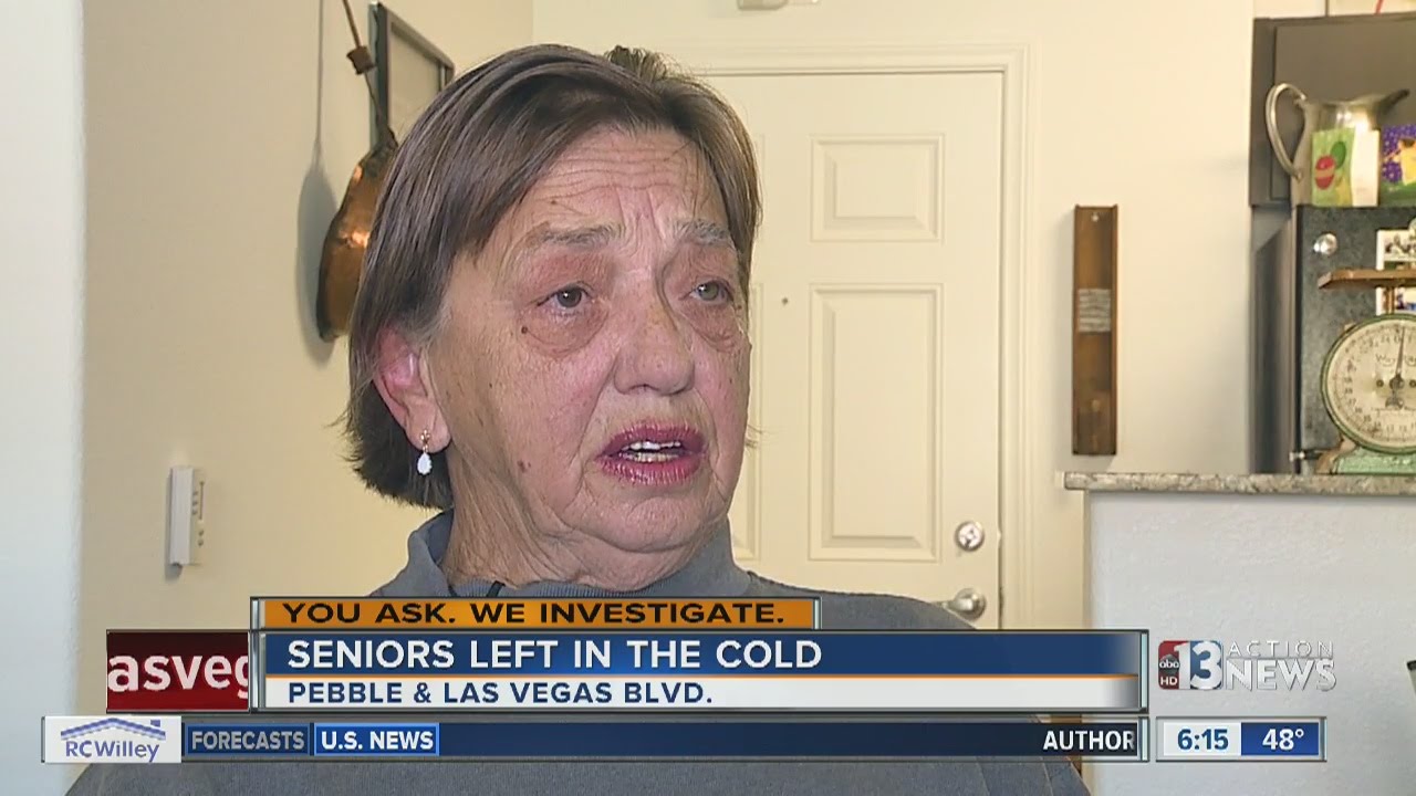 Seniors living without heat or hot water - YouTube