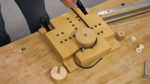 Shop-Made Scroll-Bending Jig