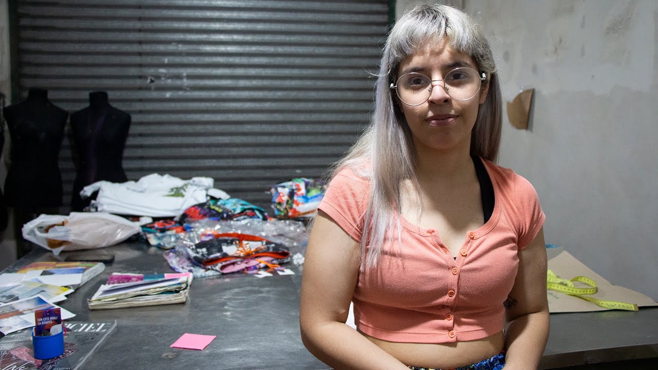 Aldi Vega, la diseñadora 