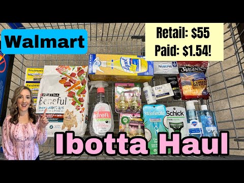 Walmart Ibotta Haul – Printable & Digital Coupon Deals at Walmart! 3/20-26/2022