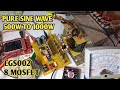 PURE SINE WAVE INVERTER 500W-1000W EGS002 8 MOSFET || Dc to ac 12v to 220v ac @PCBWay