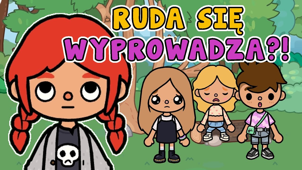 RUDA SIĘ WYPROWADZA 🤯 SMUTNA HISTORYJKA TOCA BOCA 😥 TOPIK I TOPCIA