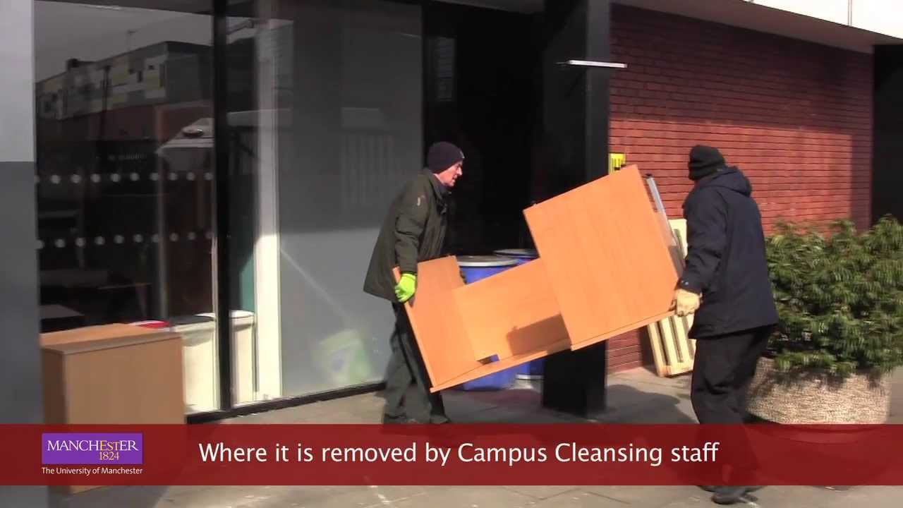 Recycling Furniture at the University of Manchester YouTube