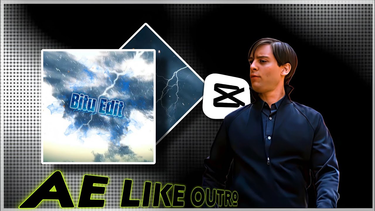 AE Like 3D Outro Animation in CapCut | Bitu Edit