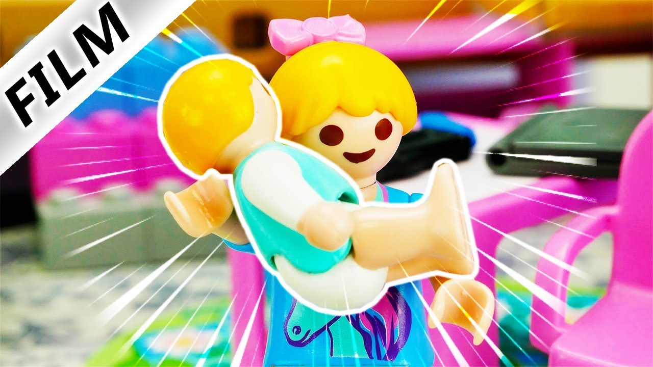 Playmobil Film deutsch HANNAHS NEUE KLEINE SCHWESTER Emma Vogel ersetzt? Kinderserie Familie Vogel