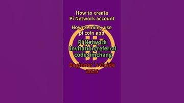 how to create pi network account / how to use, mine pi network app / how to get, earn pi coins /