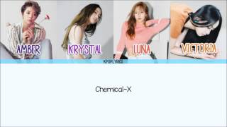 Video thumbnail of "f(x) (에프엑스) - X [Eng/Rom/Han] Picture + Color Coded HD"