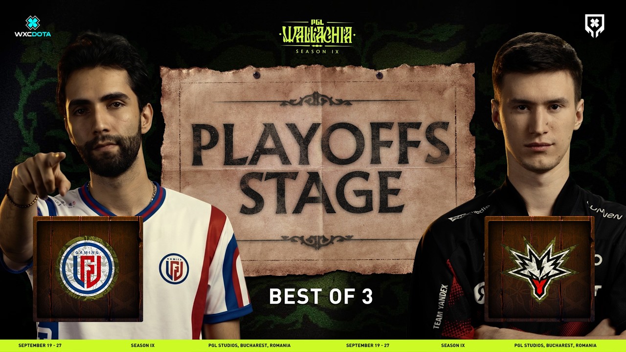 [FIL] LGD Gaming vs Team Yandex (BO3) | PGL Wallachia Season IX 2026 Playoffs