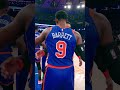 POV: you’re RJ Barrett taking the court 🤩 #knicks #shorts #nba #rjbarrett #basketball