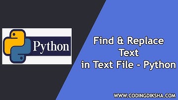 Find and Replace String in Text File using Python