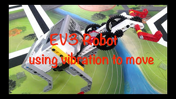 EV3 ROBOT - Using VIBRATION to Move (With building instruction)
